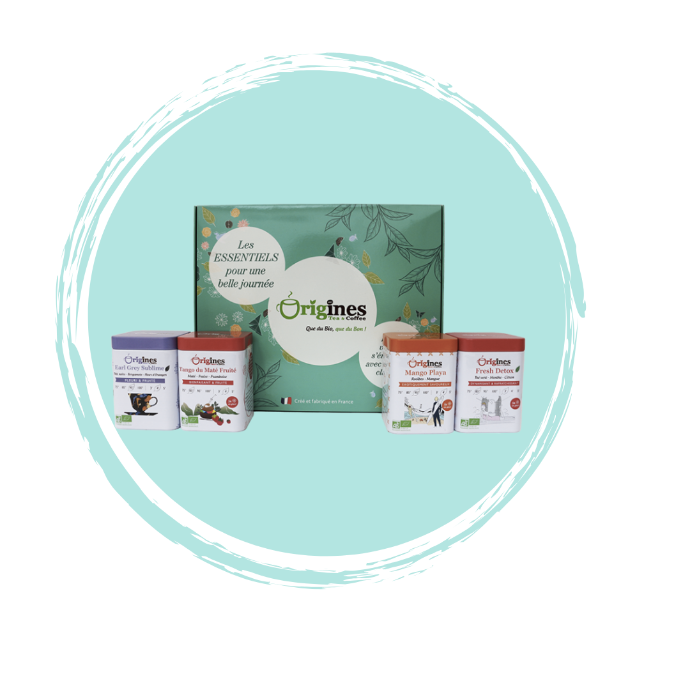 Coffret "Les essentiels pour une bonne journée" Bio - 160g