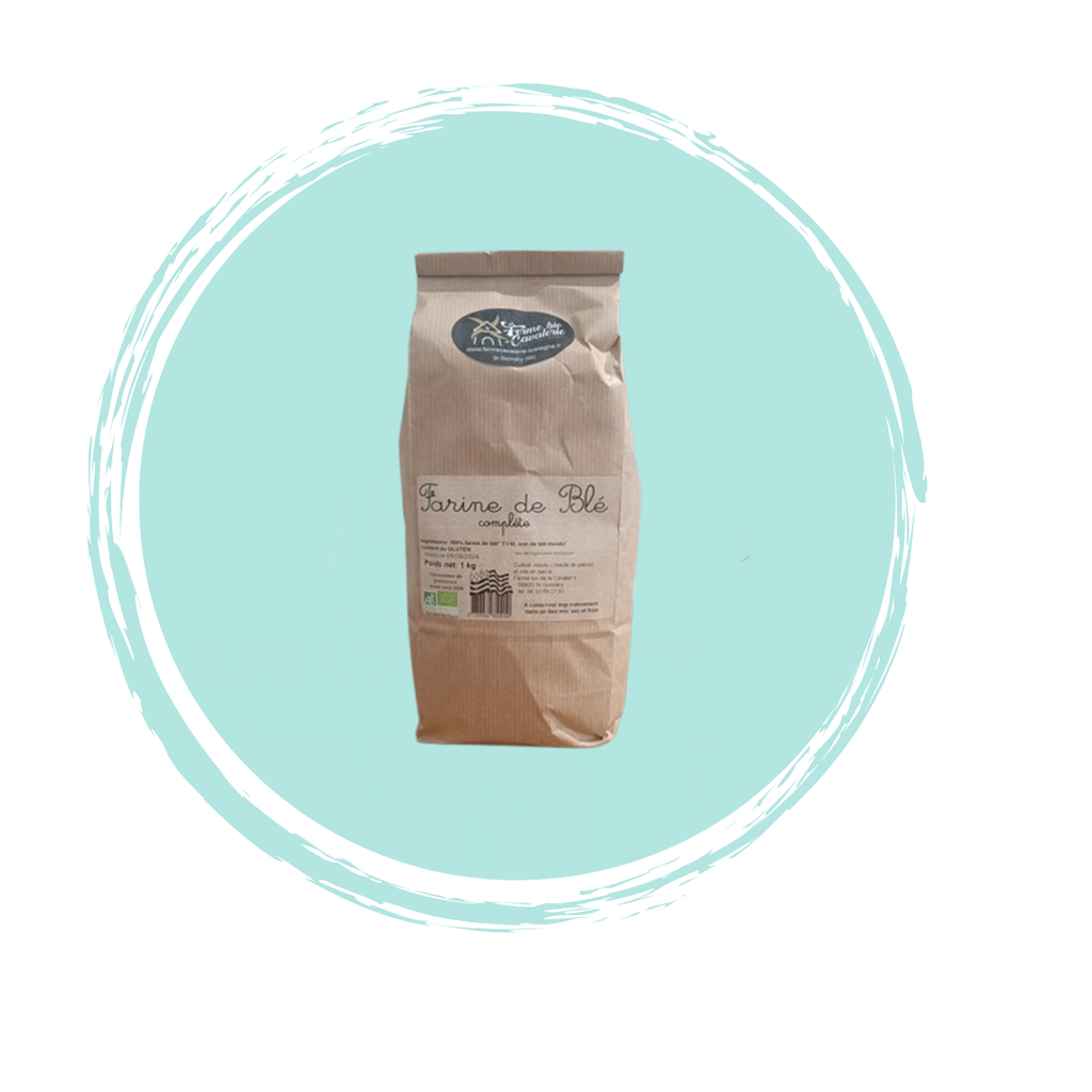 Farine de blé complète 1kg