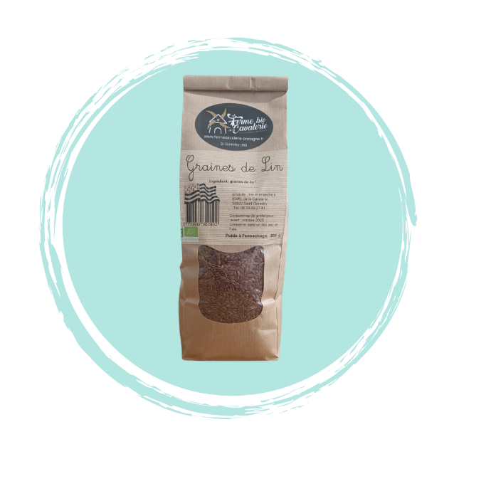Graines de lin 500g