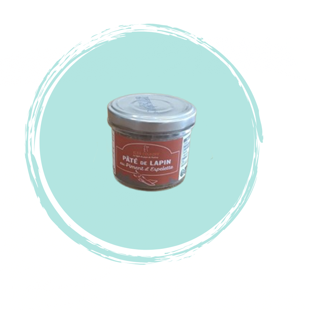 Pâté de lapin au piment d'Espelette 