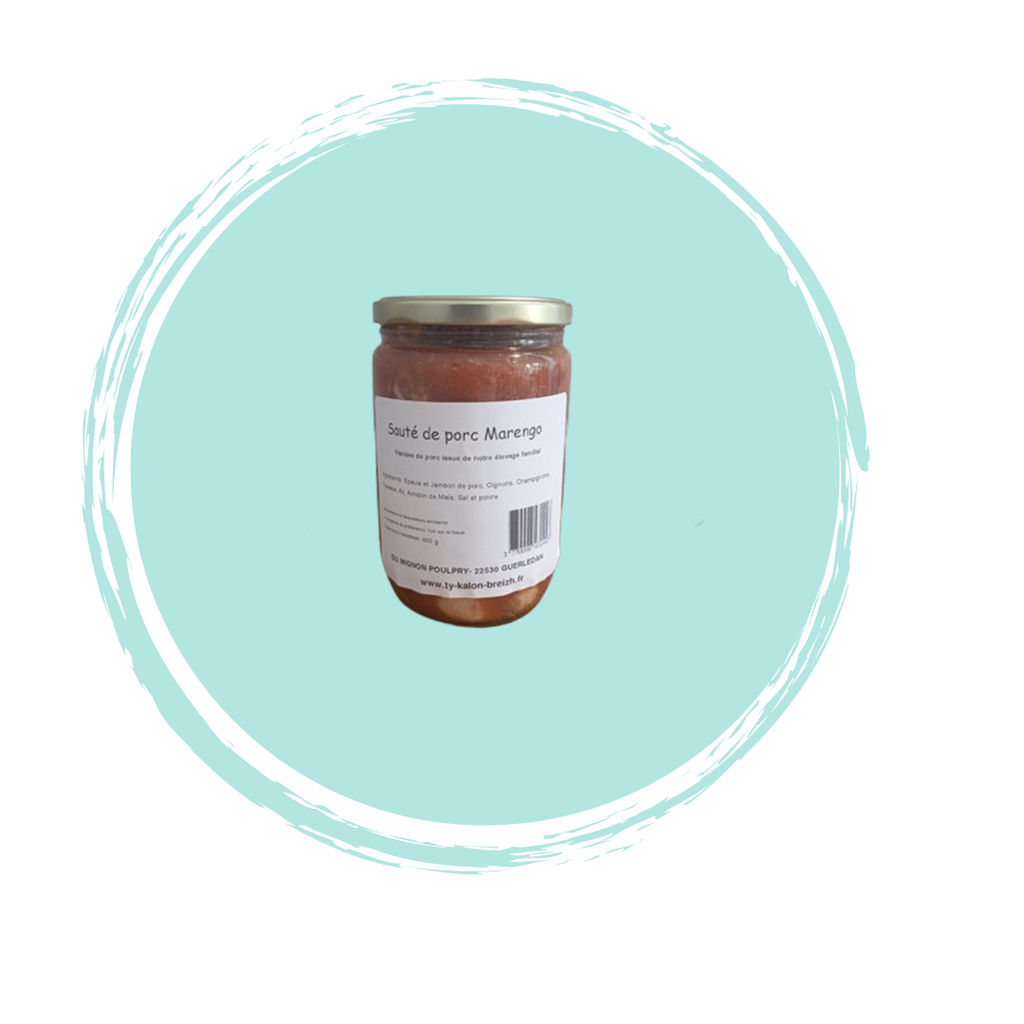 Sauté de porc marengo