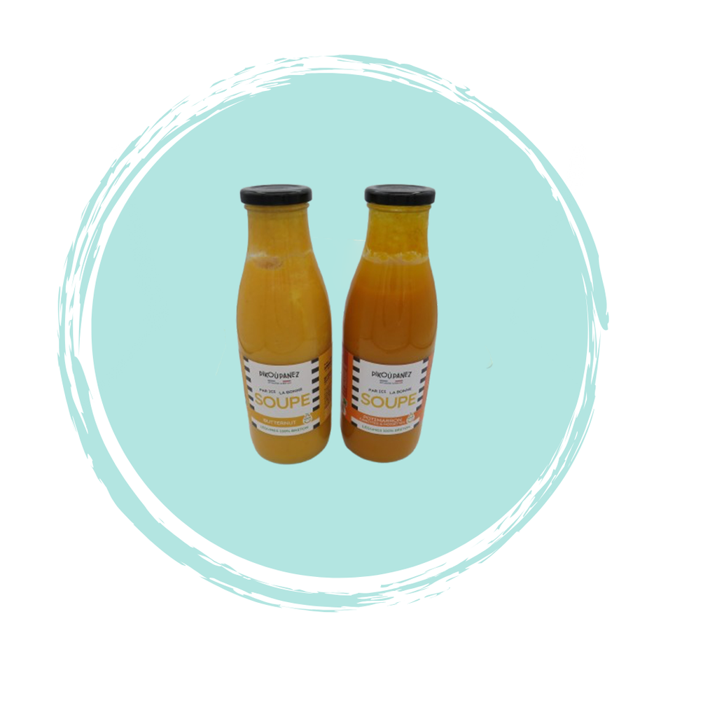 Soupe (potimarron carottes et noisettes)