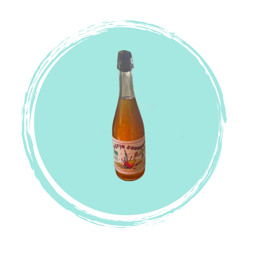 Jus de pommes bio (Pétillant)