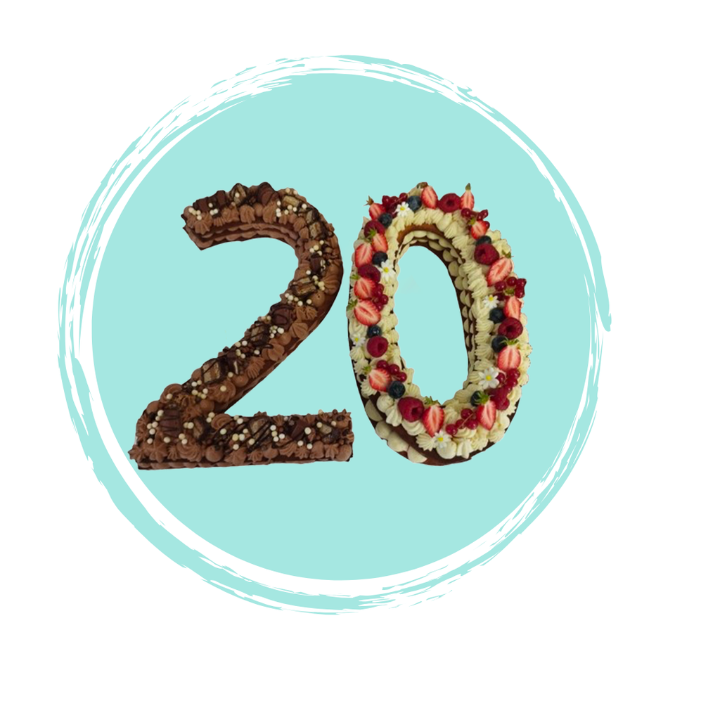 Number cake 8 personnes