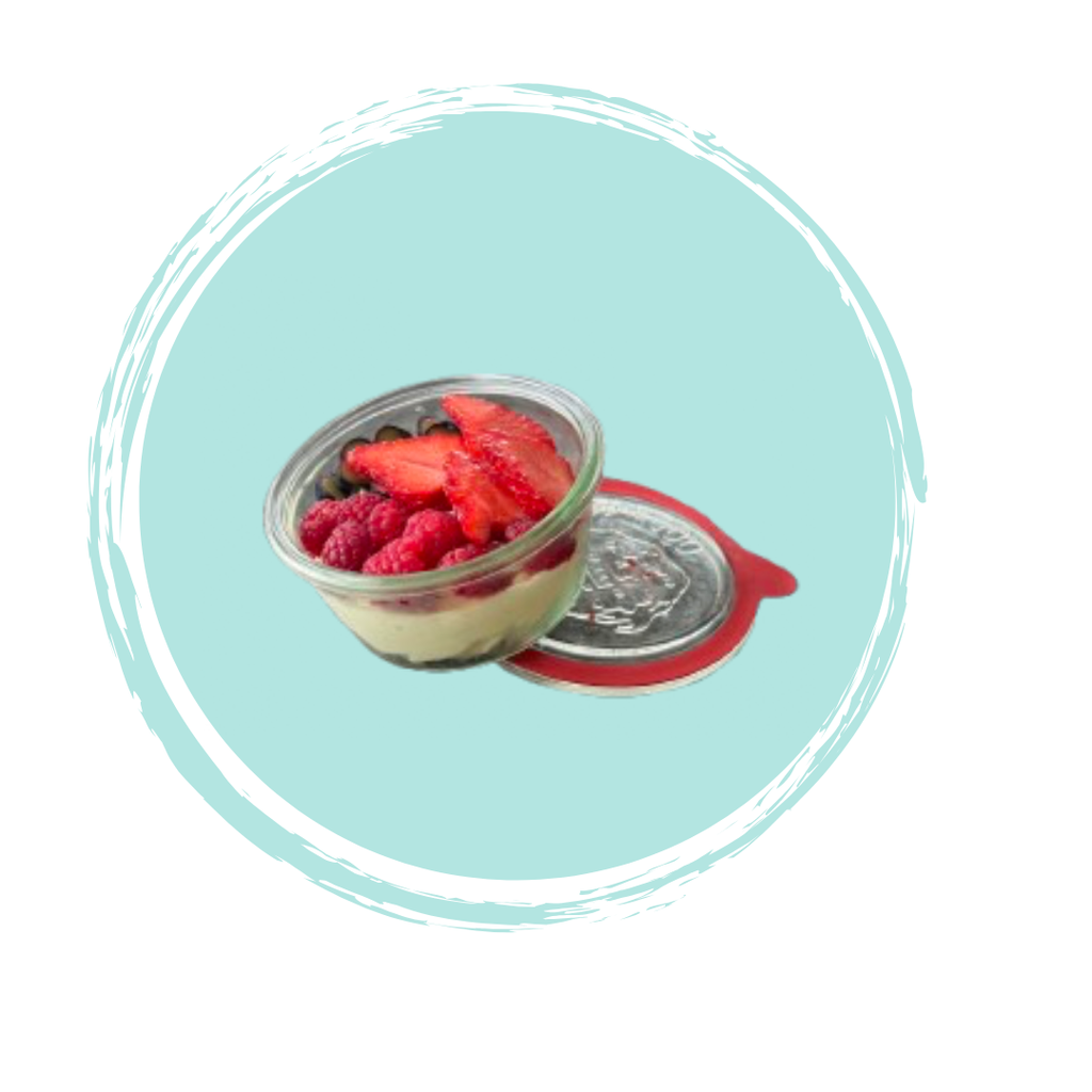 Verrine fruits rouges