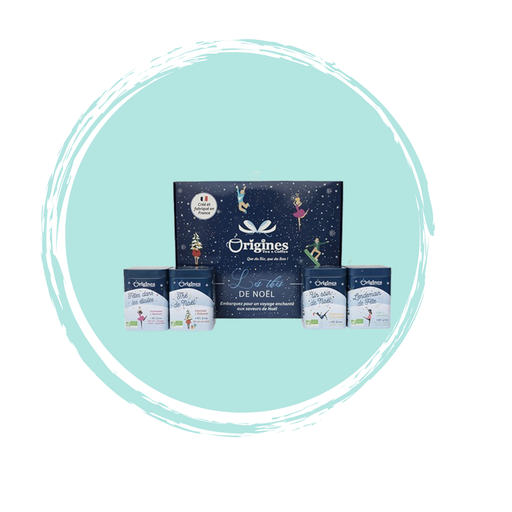 [coffret -les-the-de-noel-160] Coffret "Les Thés de Noël" Bio - 160g