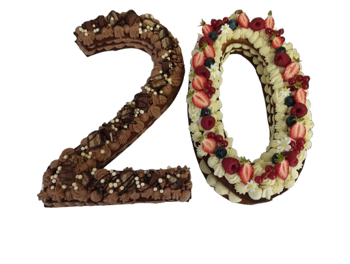 Number cake 8 personnes