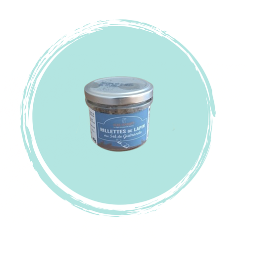 Rillette de lapin au sel de Guérande